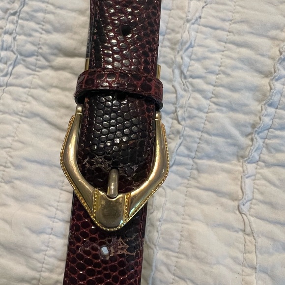 Genuine lizard belt Large/xLarge - Picture 4 of 11